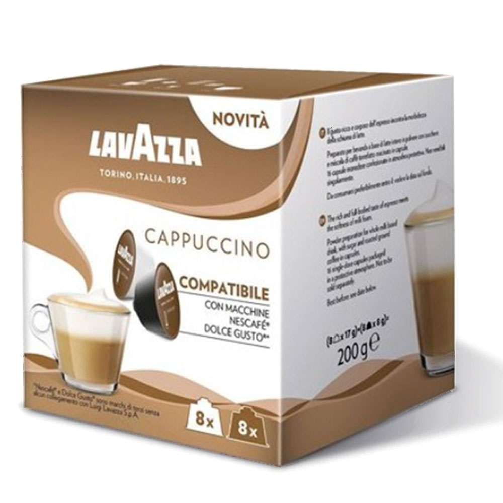 Capsules Dolce Gusto Compatible Lavazza Cappuccino 8 8 pieces Coffees.gr